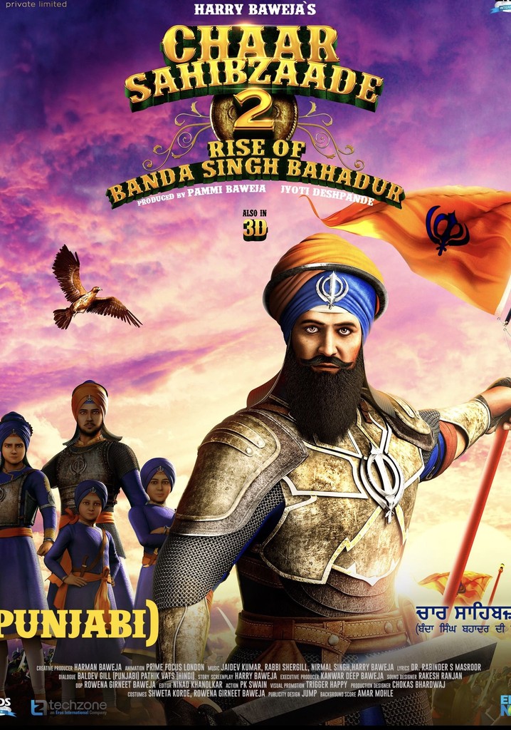 Chaar Sahibzaade Rise Of Banda Singh Bahadur Streaming