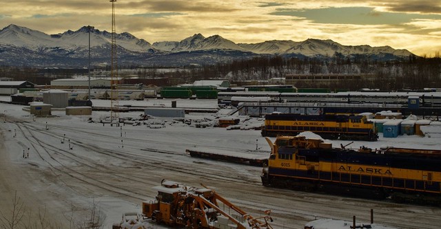 Alaska en tren