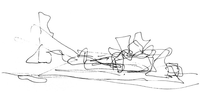 Sketches of Frank Gehry