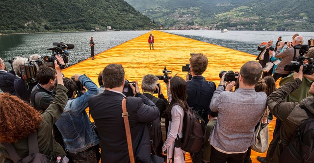 Christo : Marcher sur l'eau