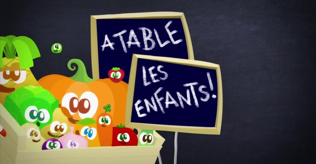 A table les enfants!