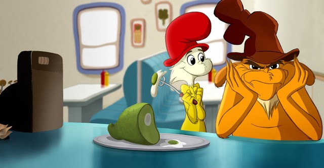 Ouă verzi cu șuncă