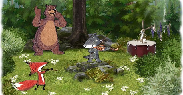Little Grey Wolfy. Summer Party