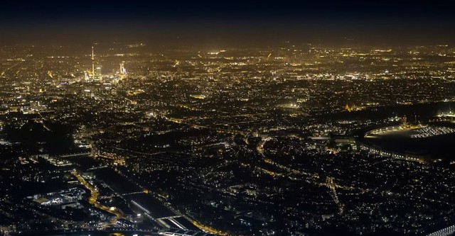 Deutschland bei Nacht