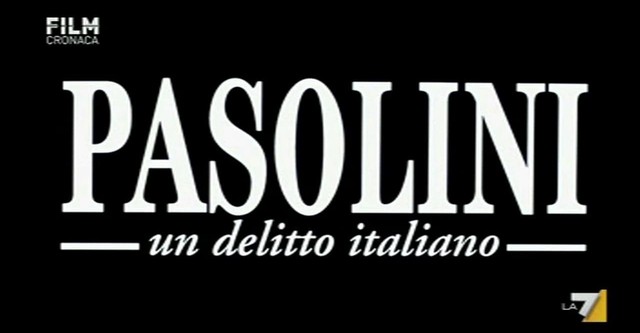 Pasolini, un delitto italiano