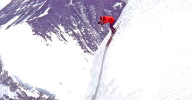 The Man Who Skied Down Everest