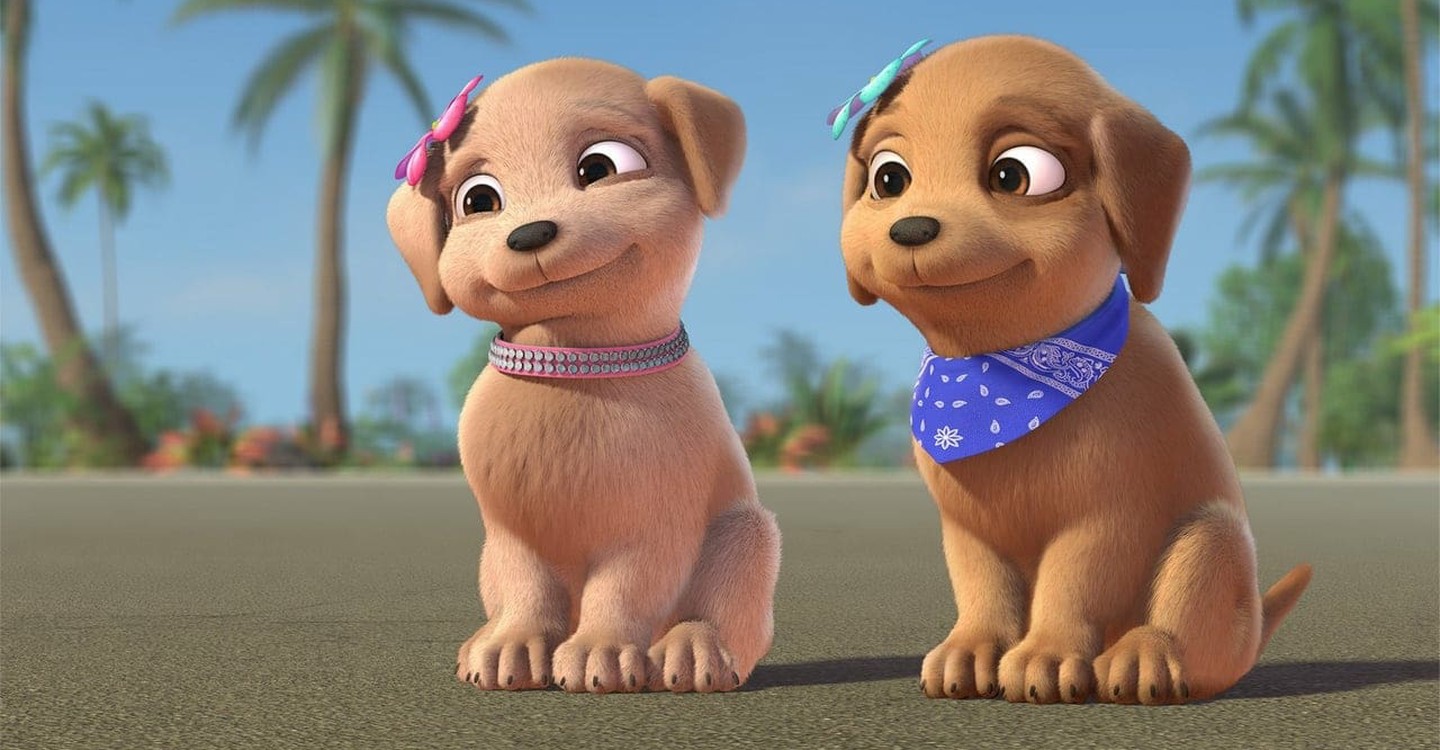 barbie y sus hermanas en busca de perritos
