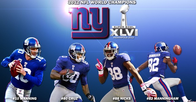 Super Bowl XLVI Champions: New York Giant‪s