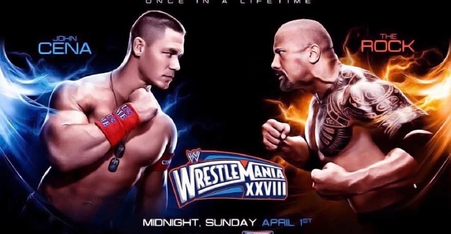 WWE: The Rock vs John Cena: Once in a Lifetime