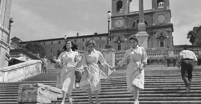 Las muchachas de la Plaza de España (Tres enamoradas)