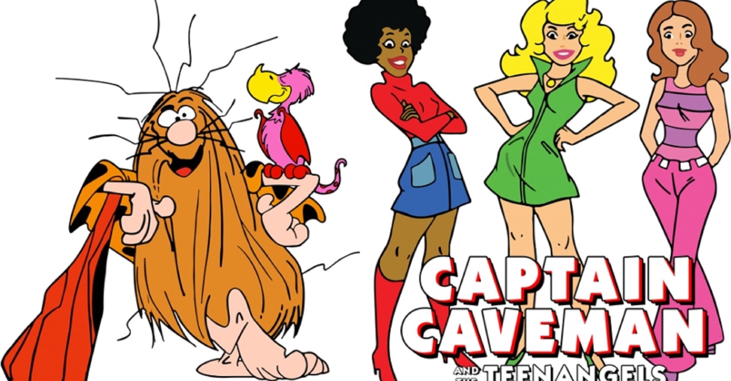 Captain caveman gif