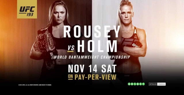 UFC 193: Rousey vs. Holm