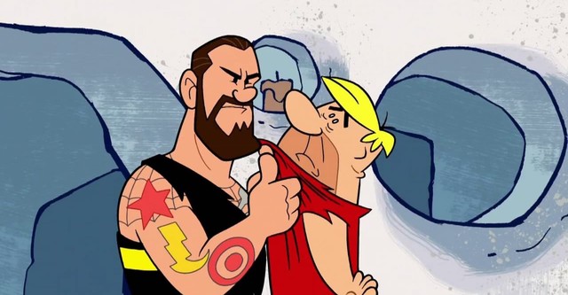 Flintstoneovi & WWE: Mela doby kamenné