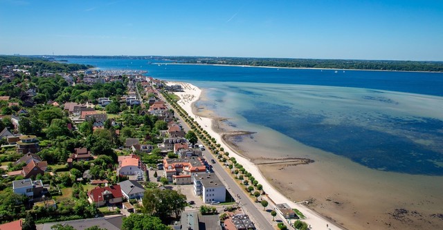 Die Ostsee von oben