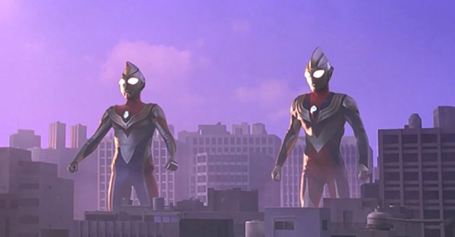 Ultraman Tiga & Ultraman Dyna - Os guerreiros da estrela da luz