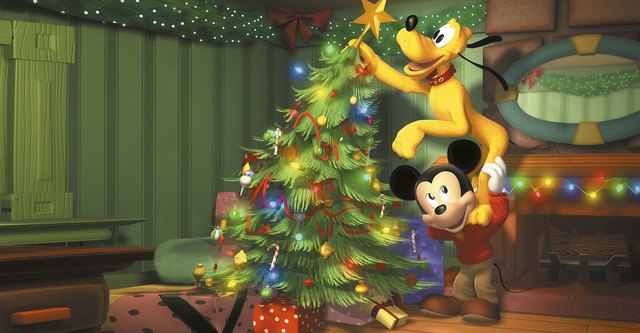 Festeja o Natal com o Mickey