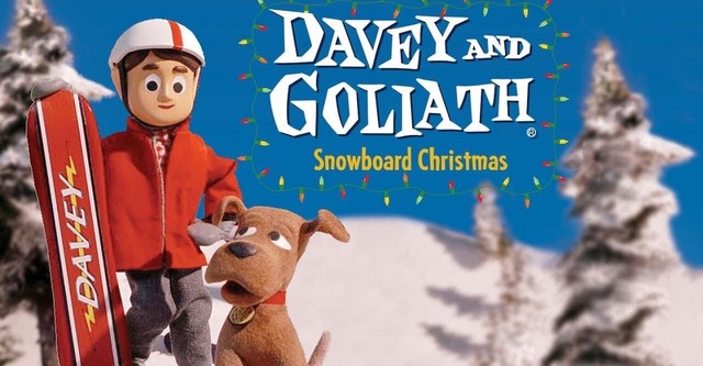 Davey and Goliath's Snowboard Christmas