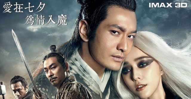 Die weißhaarige Hexe aus dem Mondreich