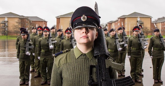 British Army Girls