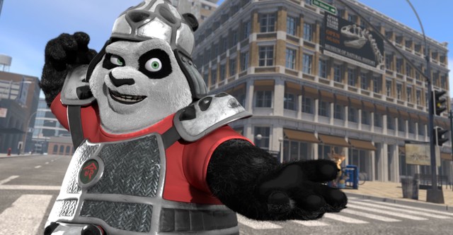 Panda vs. Aliens
