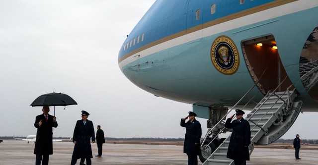 Aboard Air Force One