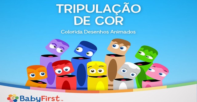 Tripulação de Cor - Colorida Desenhos Animados