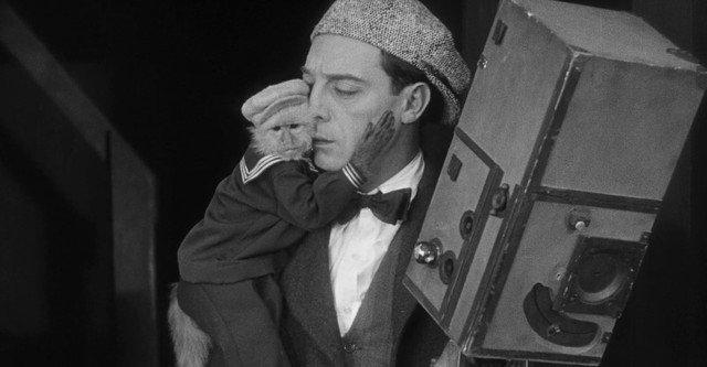 Buster Keaton, der Filmreporter