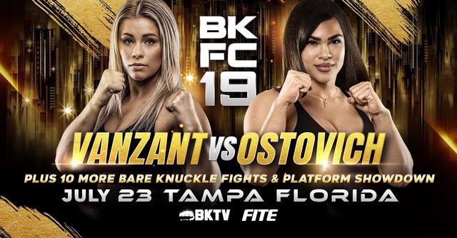 BKFC 19: Paige VanZant vs Rachael Ostovich