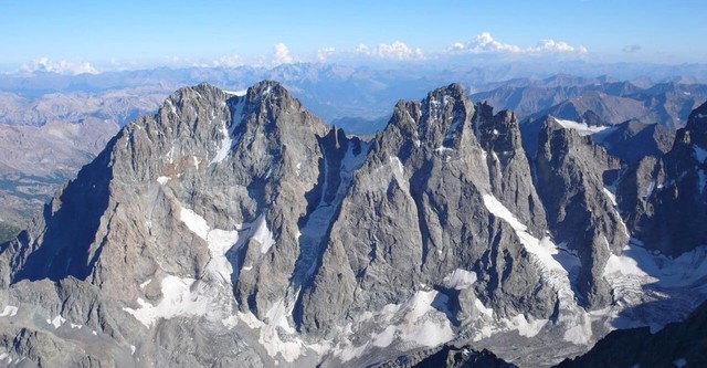 Die Alpen von Oben