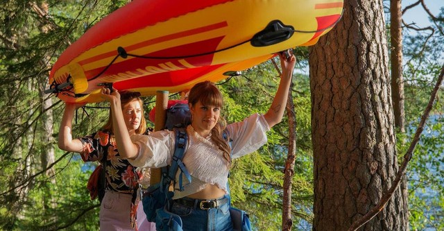 Two Girls and a Boat