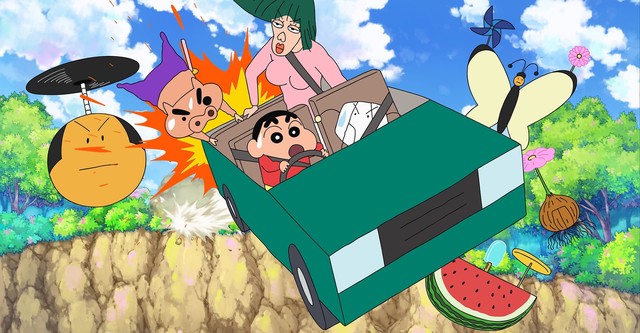 SHIN CHAN: Crash! Königreich Kritzel und fast vier Helden