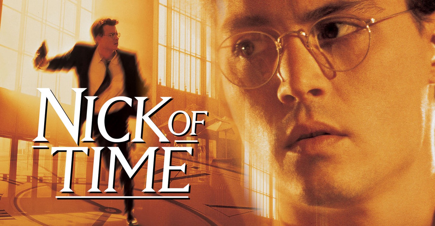 В последний момент. Nick of time фильм. Time 1995. Nick of time (1995) poster. Обложка тайм 1995 года.