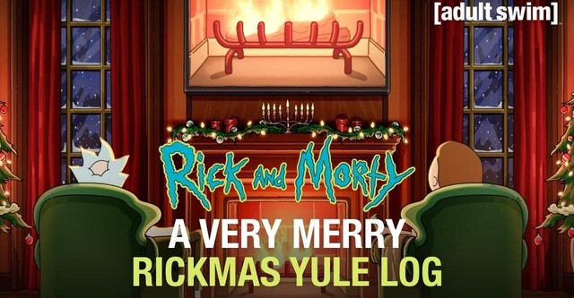 A Very Merry Rickmas Yule Log