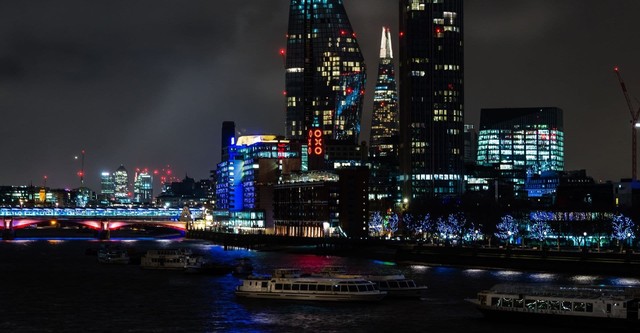 Thames At Night With Tony Robinson