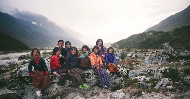 Lunana, un yak en la escuela