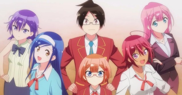 The “Bokutachi wa Benkyou ga Dekinai” (We Never Learn) TV anime