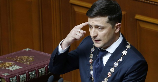 La story Zelensky