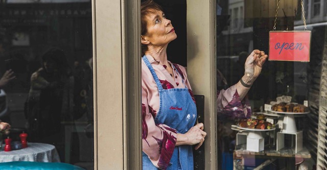 Una pastelería en Notting Hill