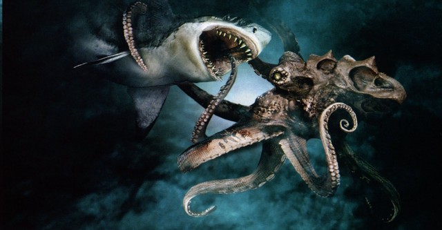 Mega Shark vs. Giant Octopus