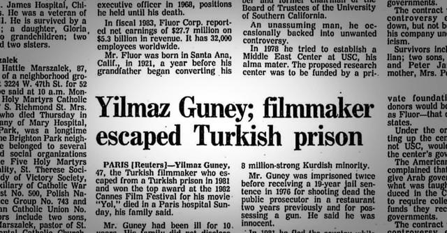 The Ballad of Exiles Yilmaz Guney