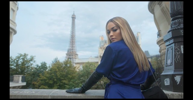 Rita Ora at the Eiffel Tower