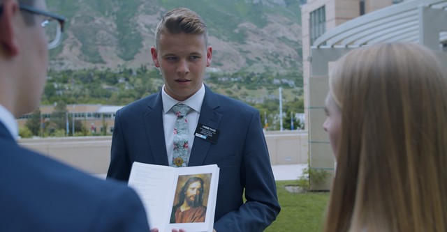 Junge Mormonen auf Mission