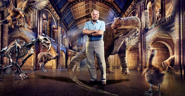 El museo de Historia Natural cobra vida con David Attenborough