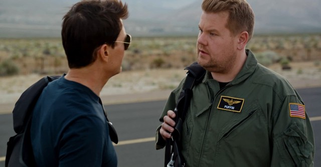 James Corden's Top Gun Training with Tom Cruise
