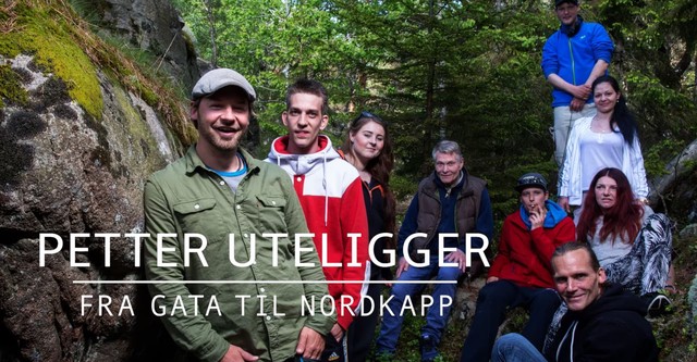 Petter uteligger: Fra gata til Nordkapp