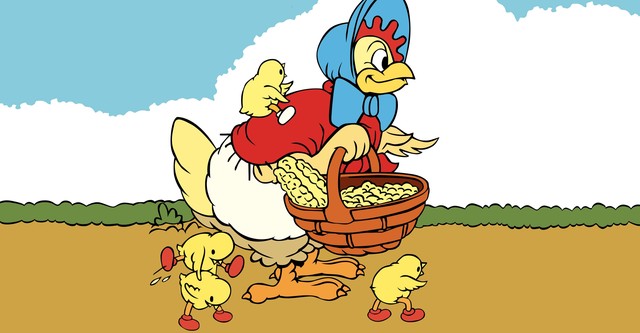 El Pato Donald: La gallinita sabia