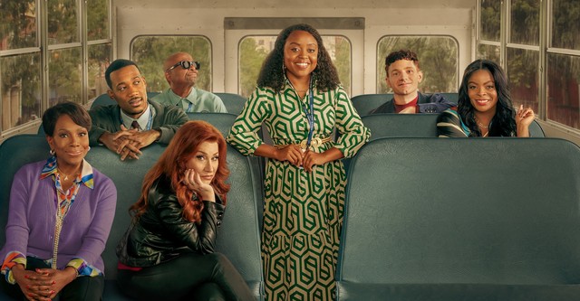 Los diferentes personajes principales presentes en la serie "Abbott Elementary" en Disney+.