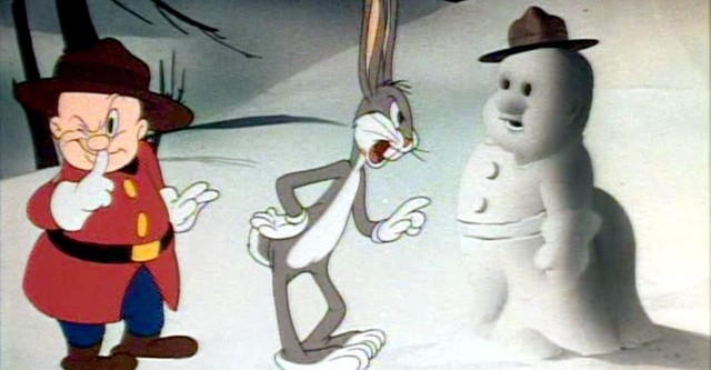 Bugs Bunny stellt sich