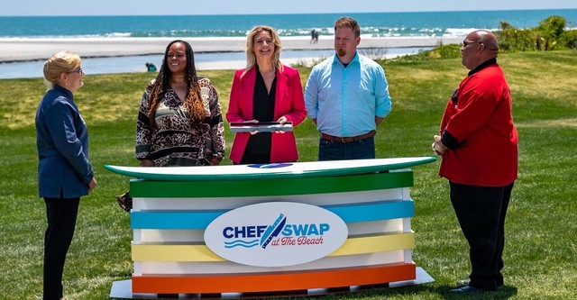 Chef Swap at the Beach