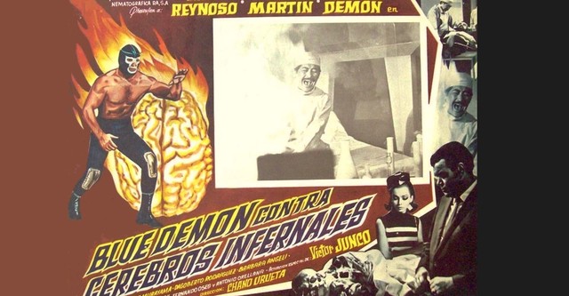 Blue Demon contra los cerebros infernales